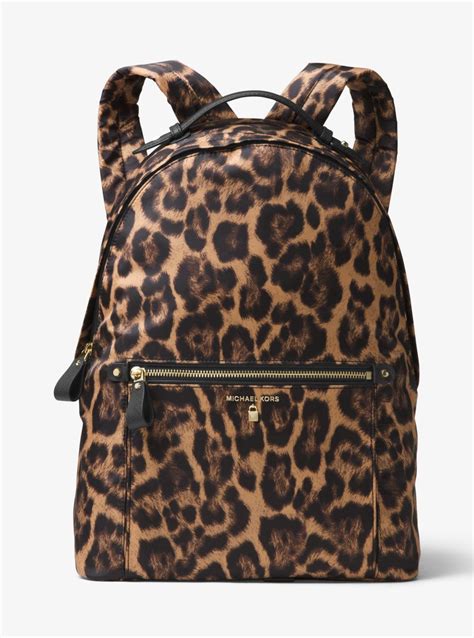 michael kors leopard print backpack purse|Michael Kors leopard print handbags.